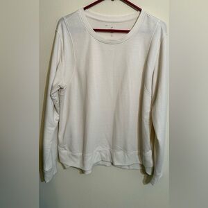 Freely women’s off white long sleeve top size L